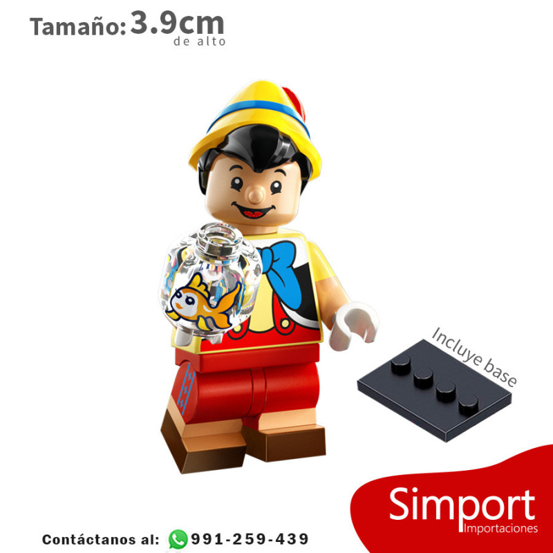 Pinocho - Disney - Minifigura
