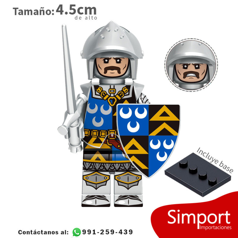 Edmund De Thorpe Knight - Soldados - Minifigura