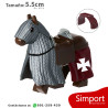 Caballo de caballero de Trípoli - Soldados - Minifigura