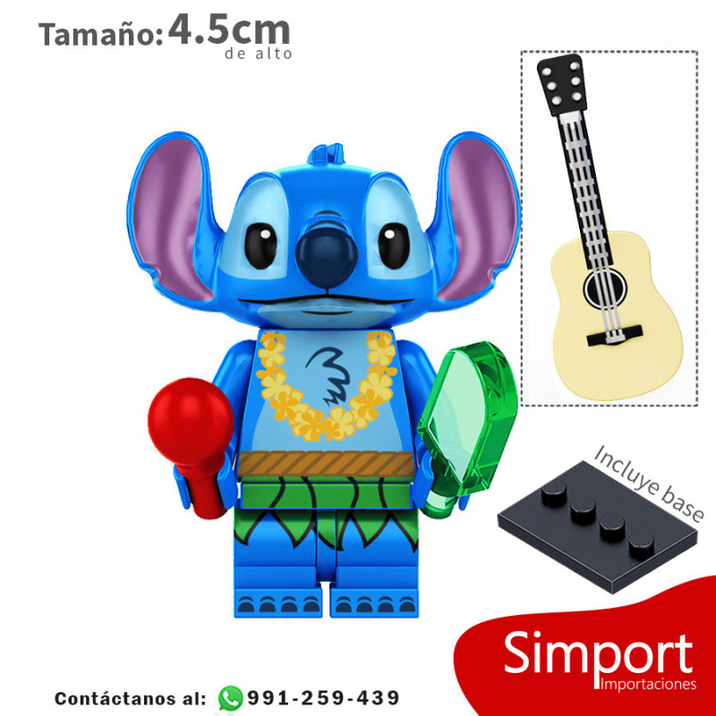 Stitch traje luau - Lilo y Stitch - Disney - Minifigura
