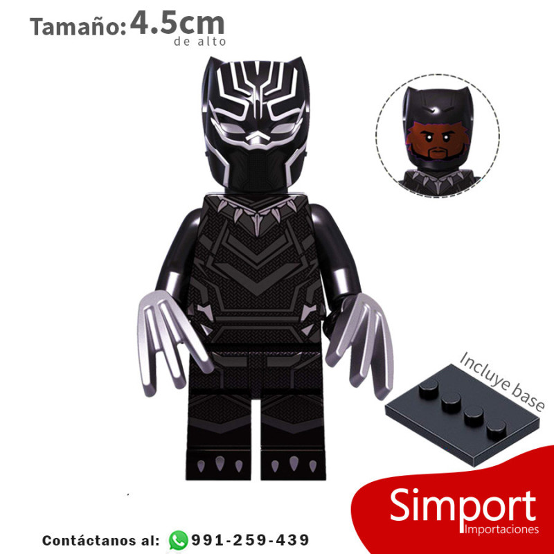 TChalla Black Panther - Marvel - Minifigura