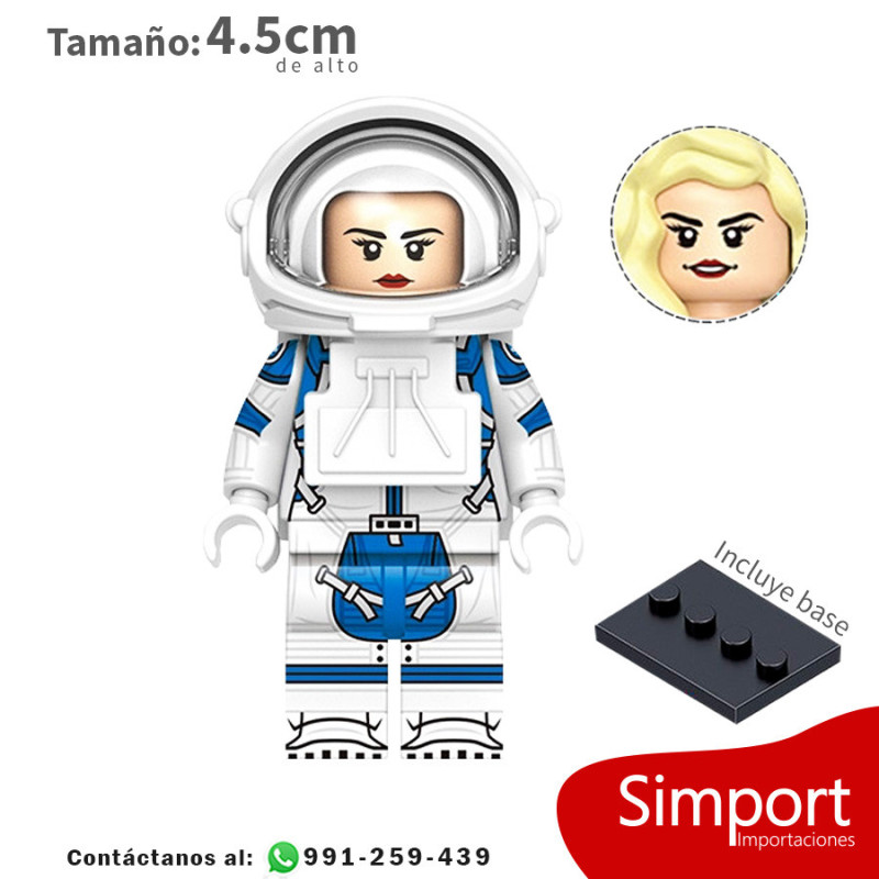 Sue Storm astronauta - Los 4 Fantásticos - Marvel - Minifigura
