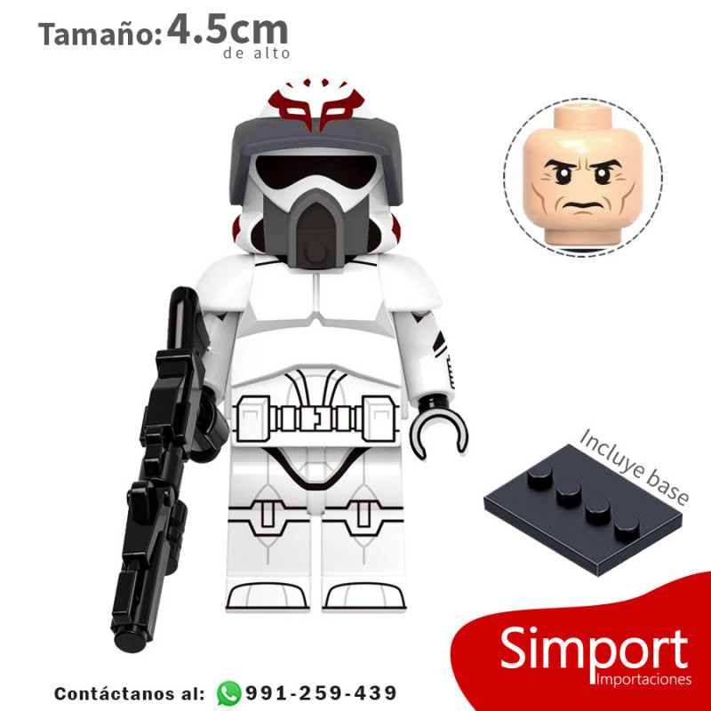 Clone Trooper de Kamnino - Star Wars - Minifigura