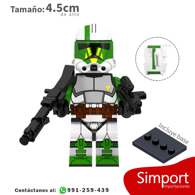 Soldado Clone v2 - Unidad Doom - Star Wars - Minifigura