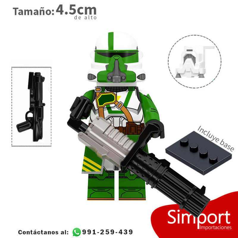 Soldado Clone v6 - Unidad Doom - Star Wars - Minifigura