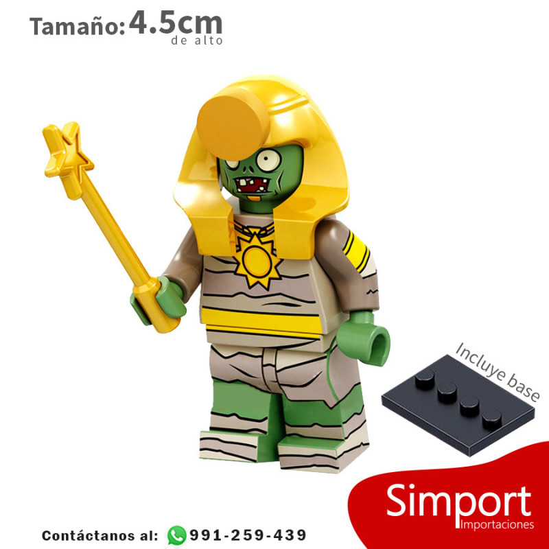 Zombi Ra - Plantas v Zombies - Minifigura