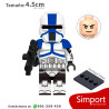 Glactic Marines - 501st Legion Clone Trooper - Star Wars - Minifigura