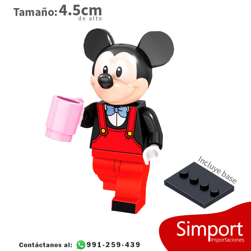 Mickey Mouse overol rojo - Disney - Minifigura