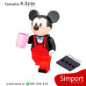 Mickey Mouse overol rojo - Disney - Minifigura