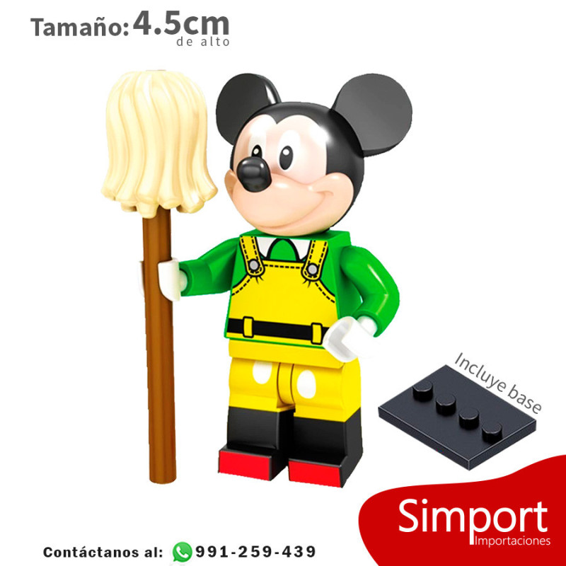 Mickey Mouse overol amarillo - Disney - Minifigura