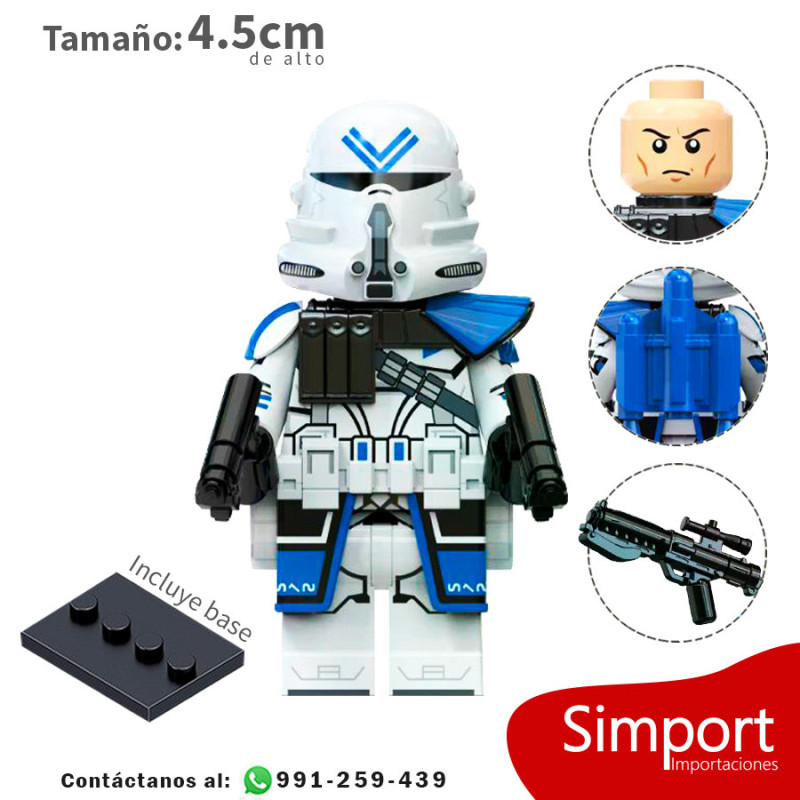 Solsado Clone v1 - 501th Legion Clone - Star Wars - Minifigura