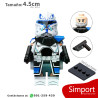 Comandante Rex viejo - 501th Legion Clone - Star Wars - Minifigura