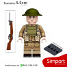 Infantería británica - WWII - Soldados - Minifigura