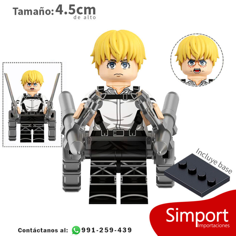 Armin Adulto - Shingeki No Kyojin - Minifigura