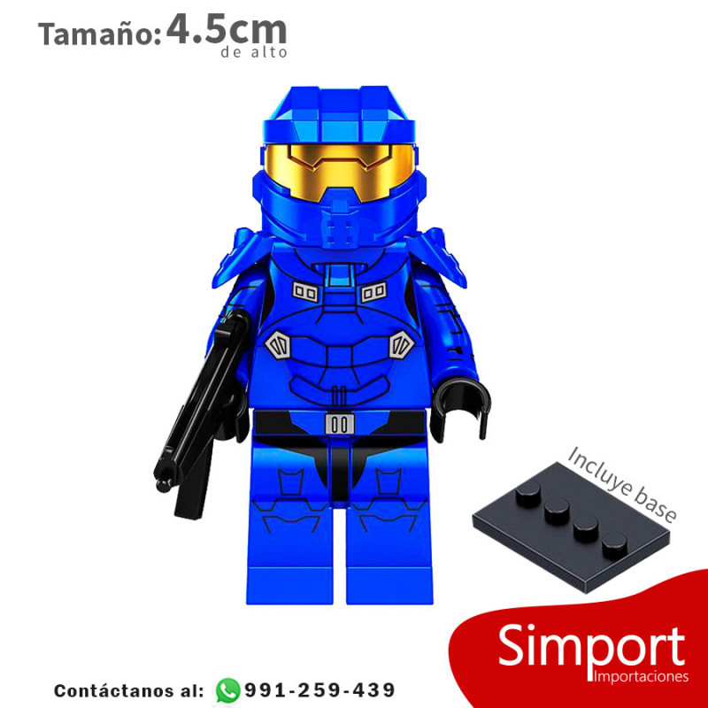 Guerrero v2 - Halo - Minifigura