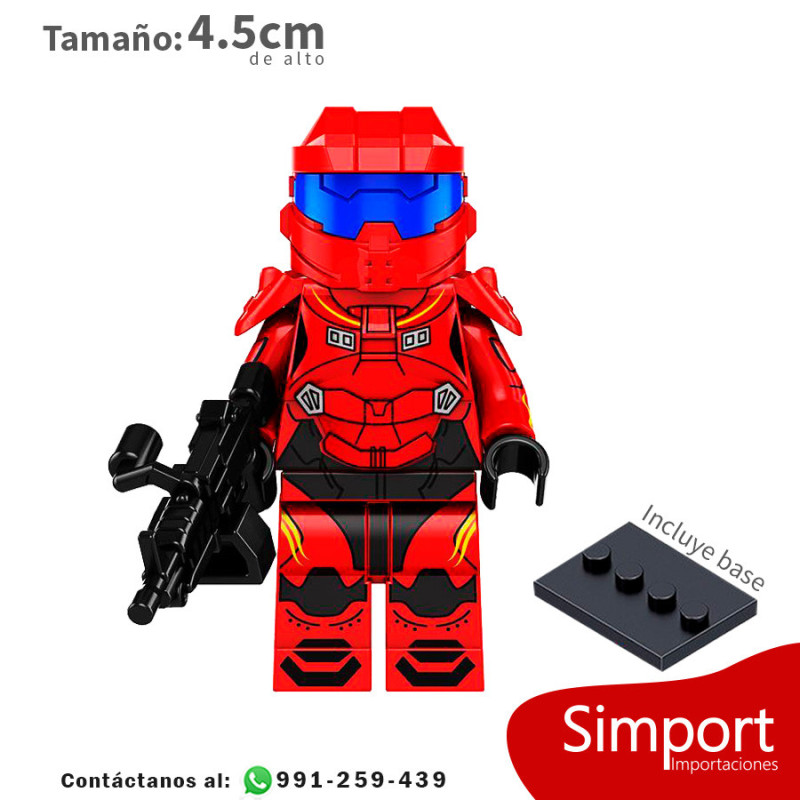 Guerrero v4 - Halo - Minifigura