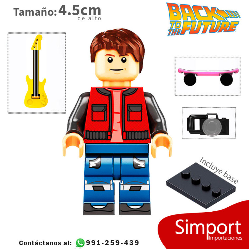 Marty McFly - Volver al Futuro - Minifigura