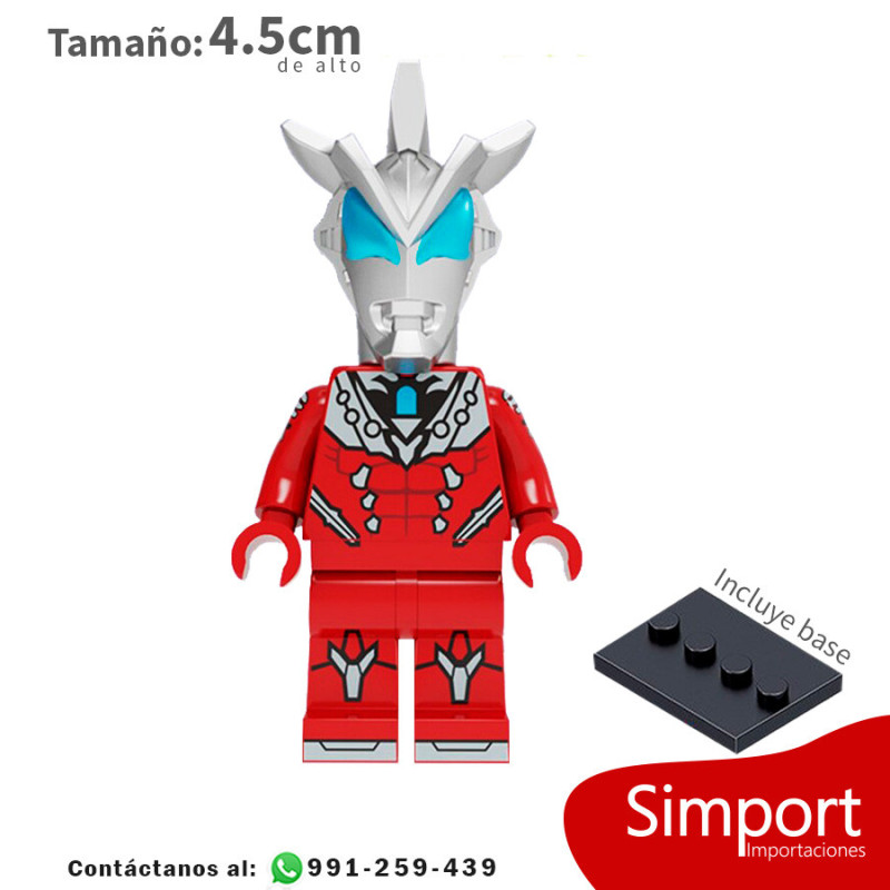 Ultraman Geed - Solid Burning - Ultraman - Minifigura