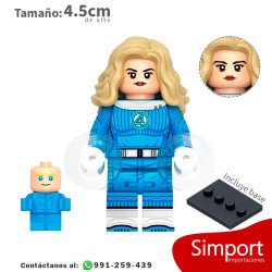 Mujer invisible v3 - Los 4 Fantásticos - Marvel  - Minifigura