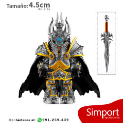 Arthas Menethil v3 - Warcraft - Minifigura