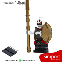 kratos Adulto con armadura - God Of War - Minifigura