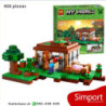 Casa bosque - Minecraft - 408 piezas